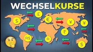 Wie entstehen Wechselkurse? Wechselkurs erklärt!