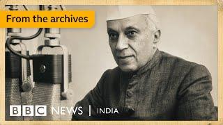 Jawaharlal Nehru’s first TV appearance | Archives | BBC News India