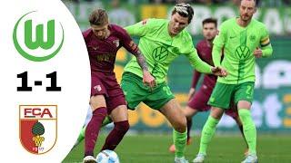 VfL Wolfsburg 1-1 FC Augsburg Highlights | Bundesliga 2024/2025