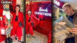 Surprising Dad with Magical Harrods Christmas shop! 