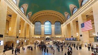 Grand Central Terminal 2024 Complete Walkthrough in 4K - New York City