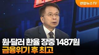 [경제읽기] 원·달러 환율 장중 1487원…금융위기 후 최고 / 연합뉴스TV (YonhapnewsTV)