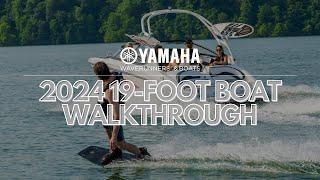 Walkthrough Yamaha's 2024 19 Foot Series