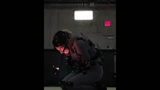 Lady Gaga (Lady GODga™) crying in a motion capture suit (as seen on twitter)