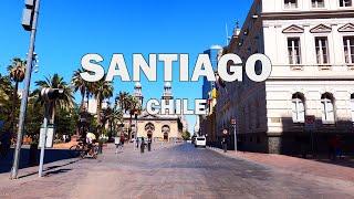 Santiago, Chile - Driving Tour 4K