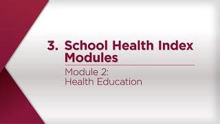 Module 2: Health Education