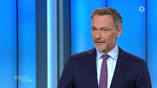 Finanzminister Christian Lindner reagiert beleidigt