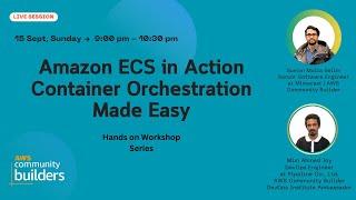 AWS ECS in Action: Container Orchestration Made Easy