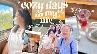 nyc day trip inspired by namjoon & book shopping with pals  cozy vlog diaries