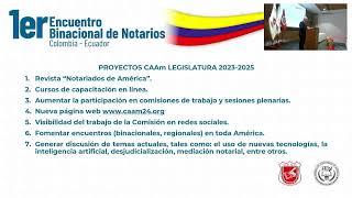 1er Encuentro Binacional de Notarios Colombia - Ecuador