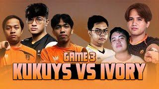 KUKUYS vs IVORY GAME 3 - WATCH PARTY WITH ARMEL, ABAT, KOKZ, NATSUMI, KARL, KOKZ, JWL, JET AND KYLE