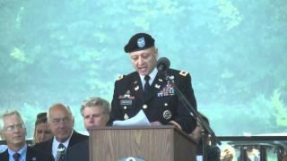 Colonel Anthony Funkhouser,  U.S. Army Corps of Engineers speaks at BPA, Corps 75th Event