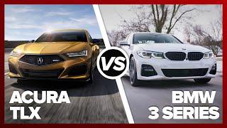 2021 Acura TLX vs. BMW 3 Series: Sport sedans go head-to-head