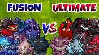 PVZ Fusion 2.3 Challenge - Team ULTIMATE vs FUSION Plants VS 300 Obsidian Gargantuar - Who Will Win?