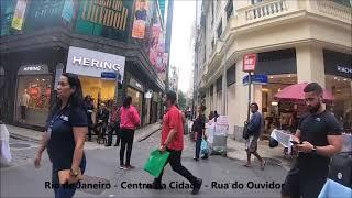 RIO DE JANEIRO - RUAS DO CENTRO DA CIDADE - RUA DO OUVIDOR