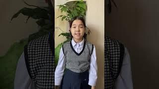 "Я фильм смотрела о войне" исполняет Кадиева Афина