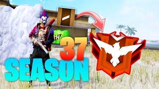 SEASON 37 HEROIC RANK PUSH IN FREE FIRE || RJ ROCK