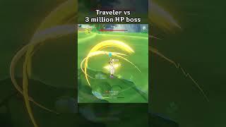 TRAVELER VS 3 MILLION HP BOSS