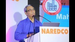 Shri Gautam Chatterjee, Chairman, MahaRERA at NAREDCO's Knowledge Seminar on GST & MahaRERA