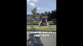 Diamond Bar Home For Sale | 4 bedrooms 3 bathrooms | Los Angeles Home Tour