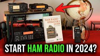 1st HAM Radio Setup, and WHY DO HAM in 2024?