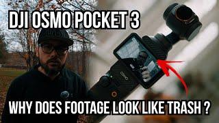 DJI OSMO POCKET 3 | BEST SETTINGS + FREEWELL FILTERS