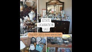 Estate Liquidation Sale - Aurora, Colorado