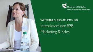 Intensivseminar B2B-Marketing & Sales: Strategien, Impulse & Expertenaustausch