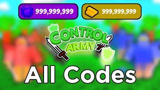 Control Army Codes All 2022 2023