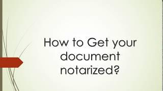 How To Find A Notary Public?