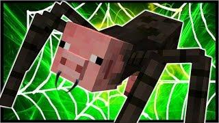 MUTANT SPIDER PIG! | Minecraft Roleplay | Mutant Creatures Mod