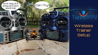 Frsky Wireless trainer setup #frsky #wireless #buddybox #trainer