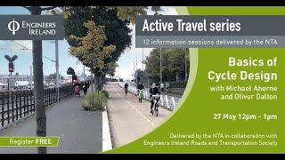 Active Travel Series - Session 1 - Basics of Cycle Design