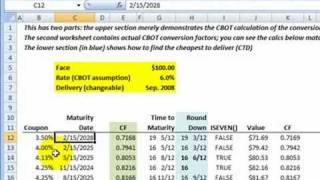 FRM: Treasury bond futures: conversion factor