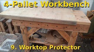 4-Pallet Workbench part 9 - Workbench top protector/extender