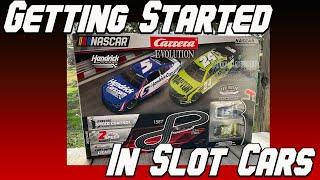 Getting Started in Slot Cars! - 1/32 Carrera NASCAR Darlington Raceway Showdown