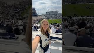 Her reaction was so cute #shorts #college #collegelife #football #gameday #surprise #fans #fan