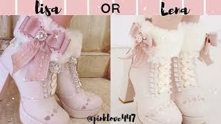 LISA OR LENA SHOES#lisaorlena #lisa #lena #pinkaleli