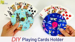 DIY Playing Card Holder  -  Quick and Easy Christmas Gift to Make or Sew to Sell