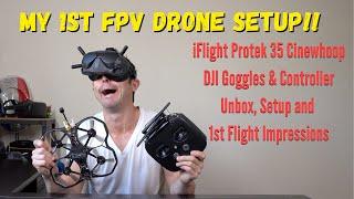 My First FPV Setup! - iFlight Protek 35, DJI Goggles and DJI Controller