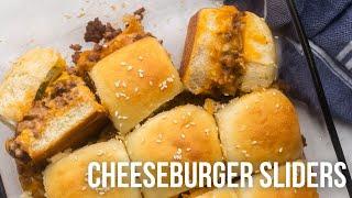 Cheeseburger Sliders l The Recipe Rebel