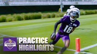 Vikings Training Camp Highlights | July 24