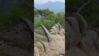 대야산 기암괴석