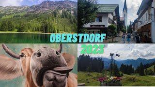 Oberstdorf Allgäu - Urlaub in Deutschland 2023 Teil9 - Nebelhorn Sehenswürdigkeiten Tipps Wandern