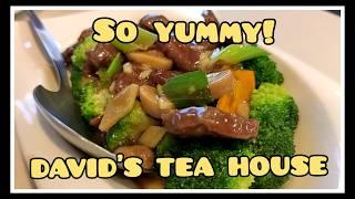 AUTHENTIC CHINESE FOOD AT DAVID'S TEA HOUSE CHINESE RESTAURANT!