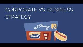 Corporate vs. Business Strategy