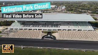 Arlington Park Closing for Good // Future Home of Chicago Bears // Final Lap Around Track //4K Video