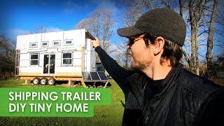 Shipping Trailer Tiny Home Cabin on Wheels