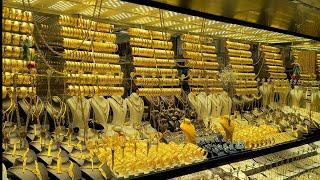 CHEAP TURKISH GOLD, CAPALI CARSI IN BURSA, GOLD MARKET IN BURSA TURKEY, 4k