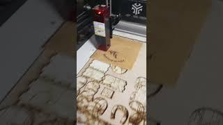 Маленький помощник! Печать на бересте. #береста #wood #подаркинановыйгод #diy